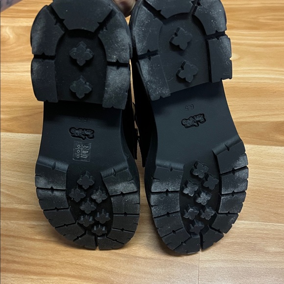 Coach Women's Leather platform Leather Slip-On Loafers 6.5 - Picture 6 of 11